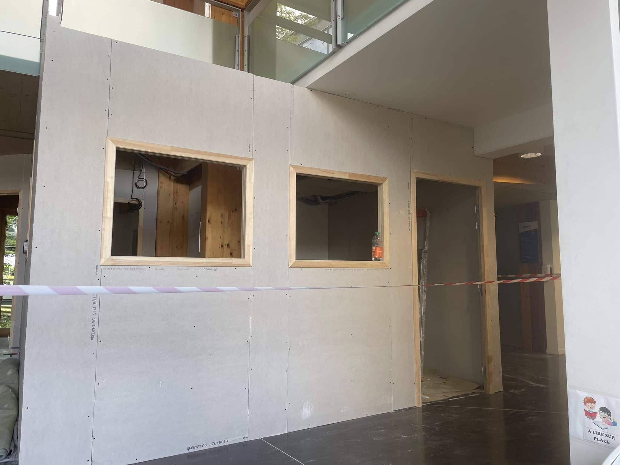 Cloisons en plaques de plâtre - Photo 1